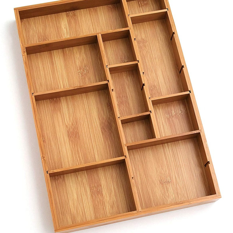 Bamboo Modular Drawer Tray Medium