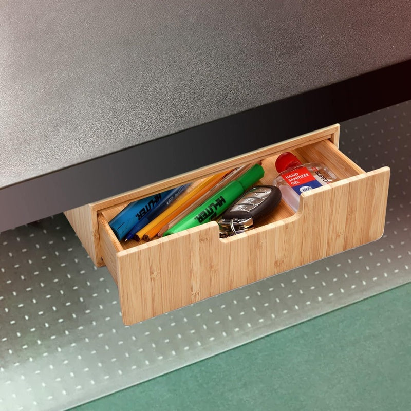 Bamboo Under Desk Drawer Add On Trade Pack of Fifty