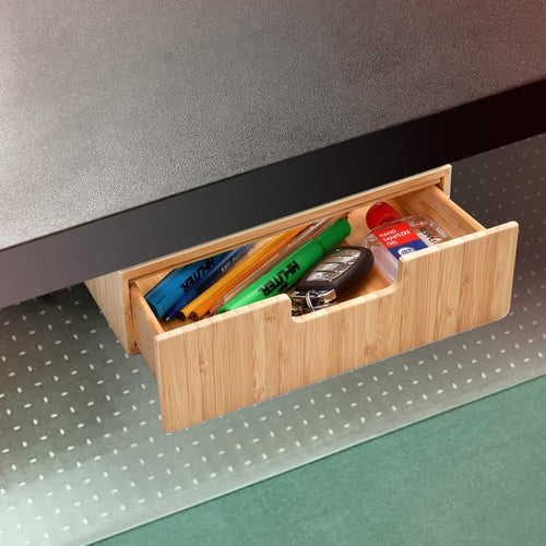 Bamboo Under Desk Drawer Add On Trade Pack of Fifty