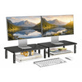 Black Steel Adjustable Height Monitor Riser Trade Pack of Twenty