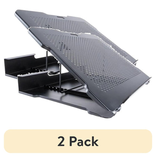 Black Steel Adjustable Laptop Stand Trade Pack of Twenty