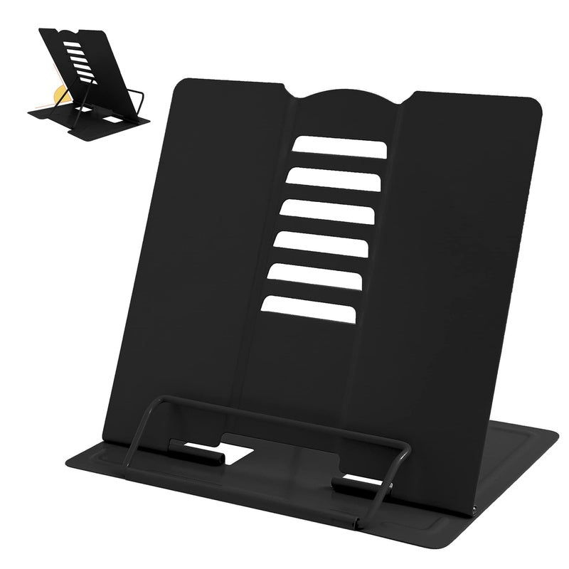 Black Steel Book Stand