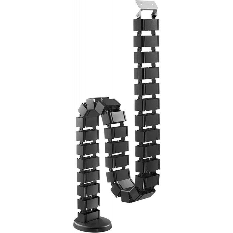 Black Steel Cable Management Spine
