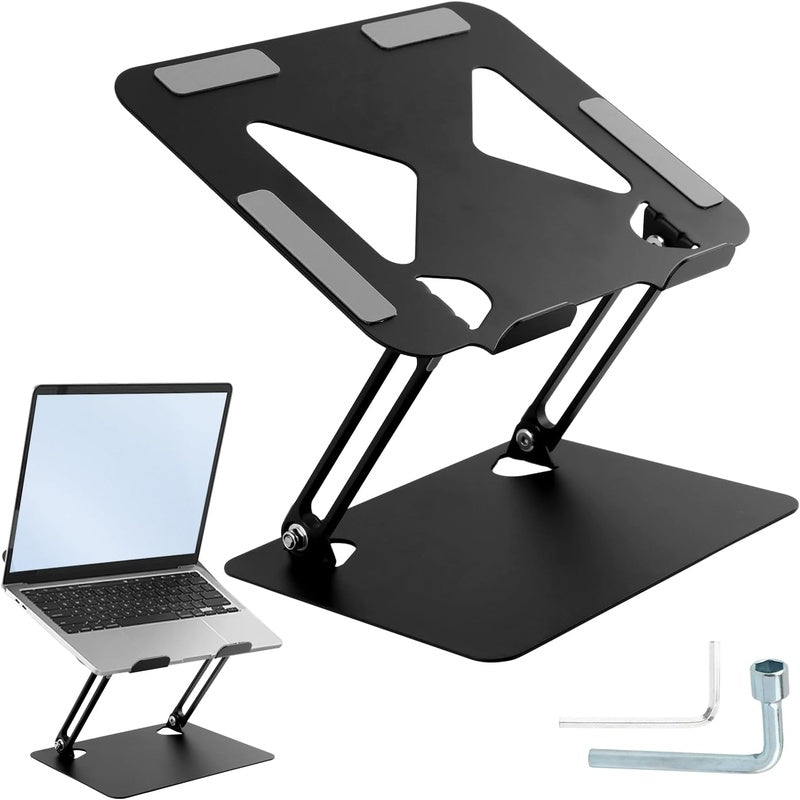 Black Steel Sit Stand Laptop Riser Trade Pack of Twenty