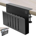 Black Steel Under Desk Laptop Holder
