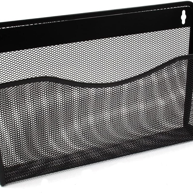 Black Steel Wall Mounted Document Pocket Trade Pack of Fifty