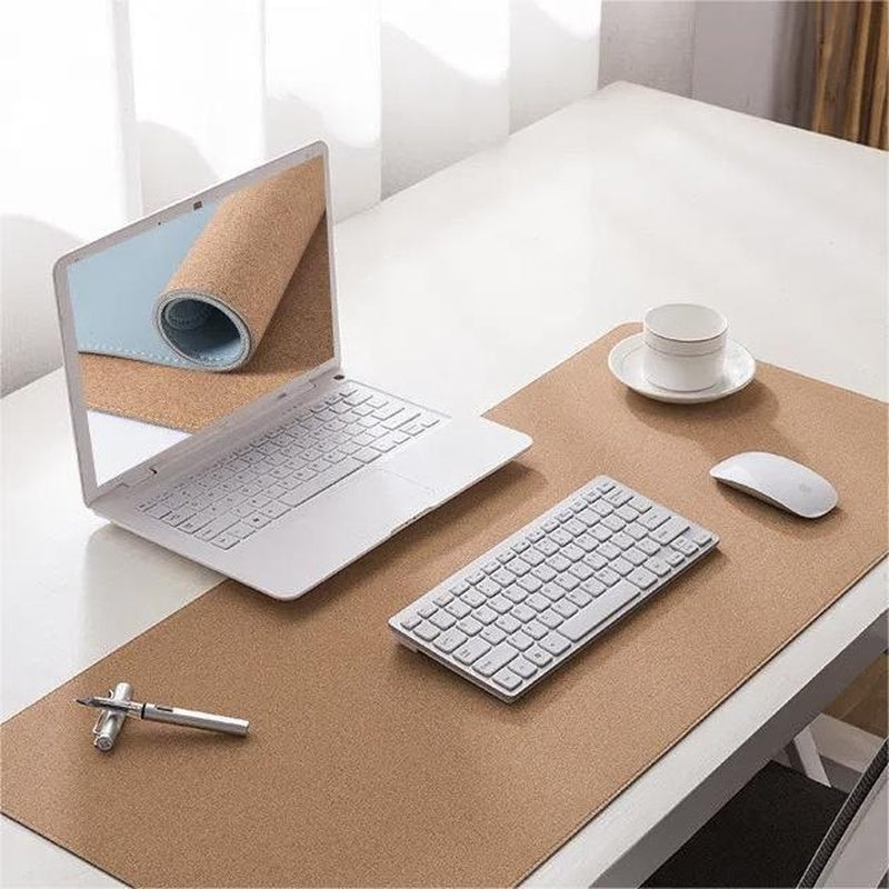 Cork Desk Mat Tan