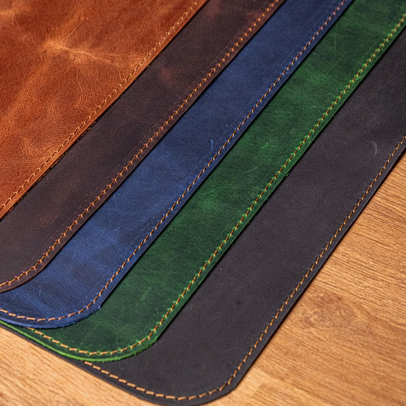 Full Grain Leather Desk Mat Forest Trade Pack of Fifty