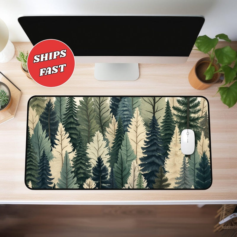 Linen Desk Mat Forest Trade Pack of Fifty