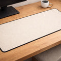 Linen Desk Mat Tan