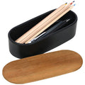 Matte Ceramic Pen Tray Flat