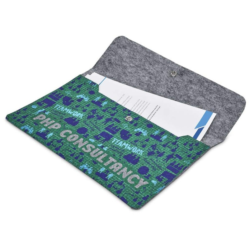 Recycled Felt Document Holder with Line Guide