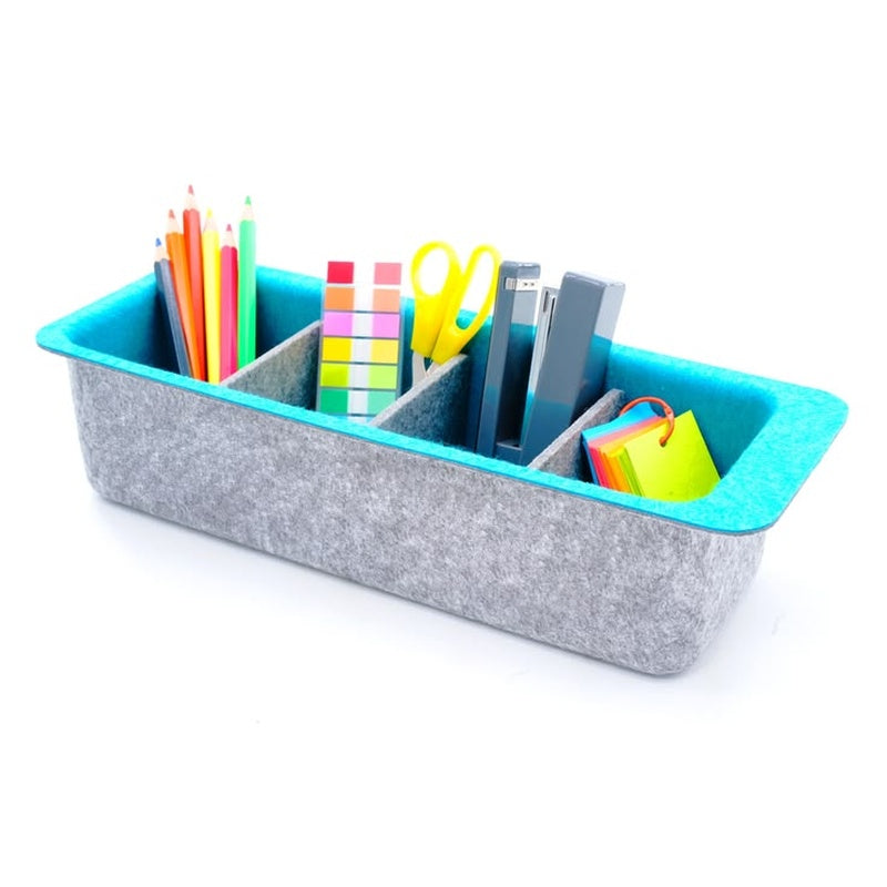 Recycled Felt Drawer Organiser with Pen Slots