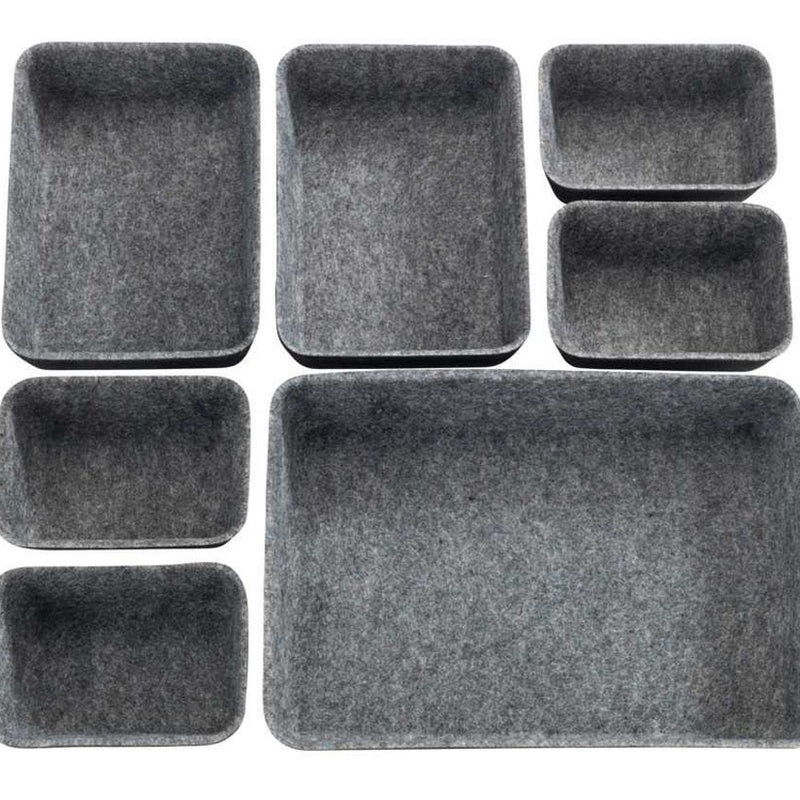 Recycled Felt Modular Drawer Tray Large