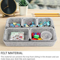 Recycled Felt Modular Drawer Tray Small