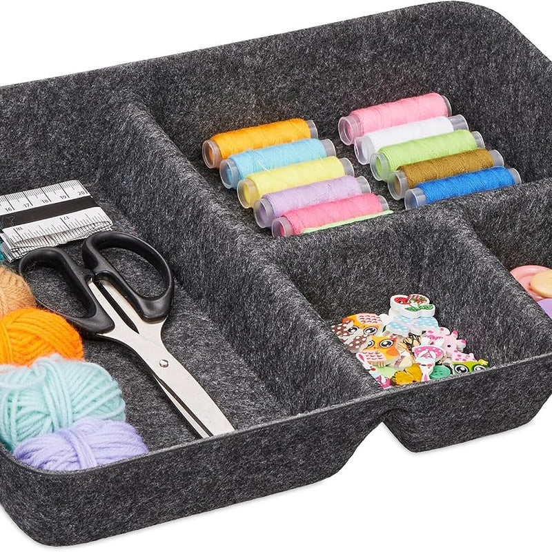 Recycled Felt Stationery Drawer Insert