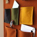 Recycled Felt Wall Mounted Document Pocket