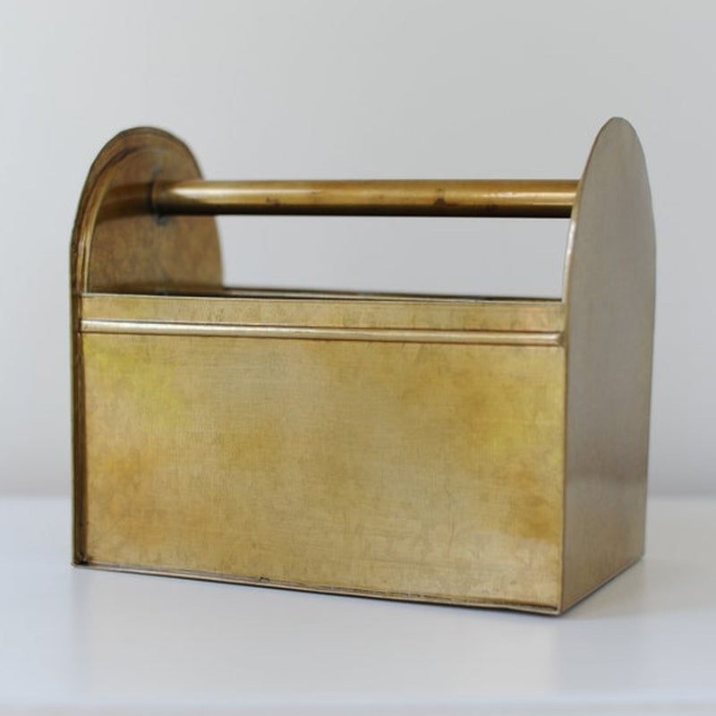 Solid Brass Desk Caddy with Handle Trade Pack of Fifty