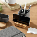 Solid Brass Desk Tidy with Phone Stand Trade Pack of Fifty