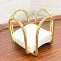 Solid Brass Memo Block Holder