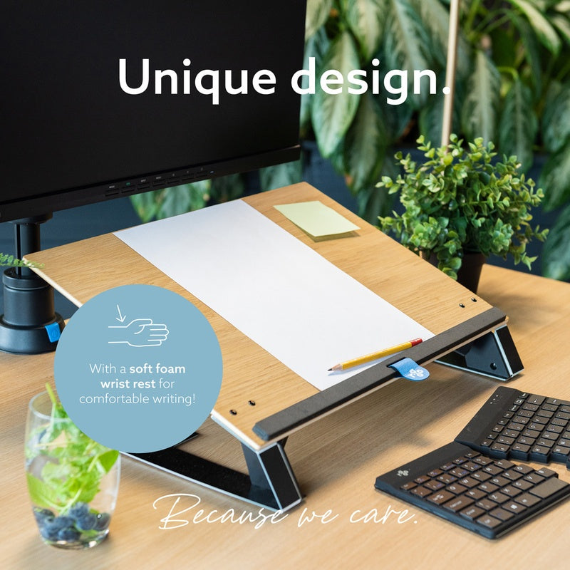 Solid Oak Adjustable Document Holder Trade Pack of Fifty