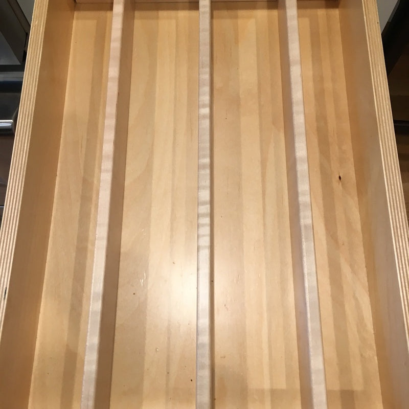 Solid Oak Adjustable Drawer Divider Set