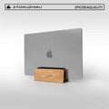 Solid Oak Adjustable Laptop Stand