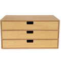 Solid Oak Deep Drawer Organiser