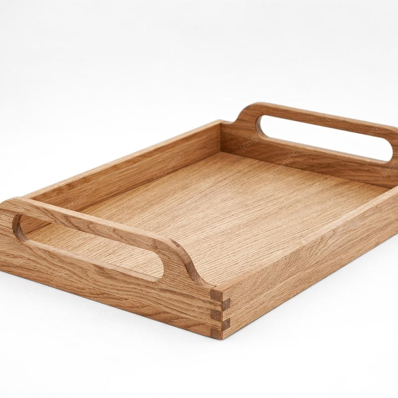 Solid Oak In Tray