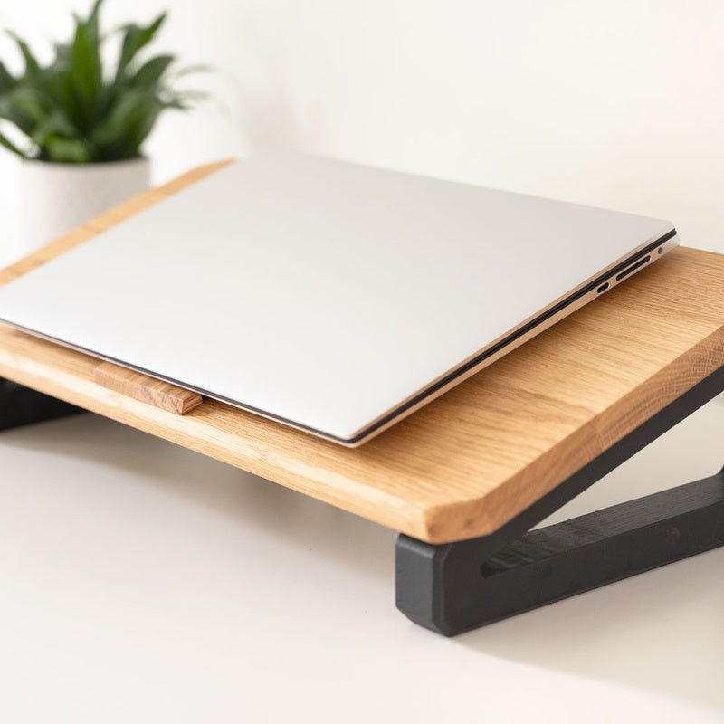 Solid Oak Laptop Stand Trade Pack of Twenty