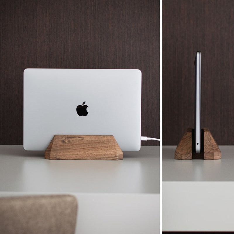 Solid Oak Laptop and Tablet Dock Stand Trade Pack of Twenty