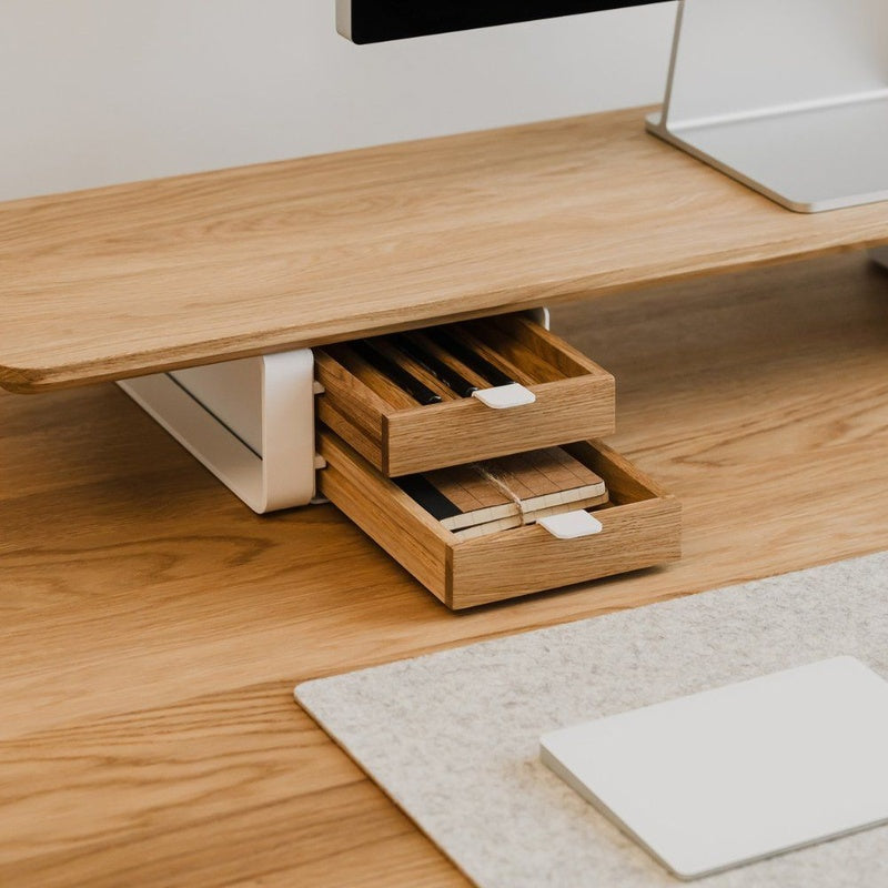 Solid Oak Modular Drawer Tray Small