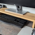 Solid Oak Monitor Riser