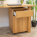 Solid Oak Under Desk Drawer Add On