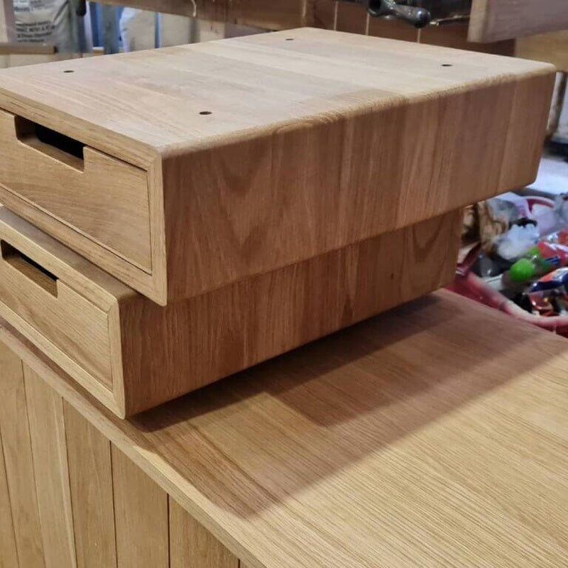 Solid Oak Under Desk Drawer Add On Trade Pack of Twenty
