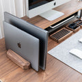 Solid Oak Vertical Laptop Stand Trade Pack of Fifty