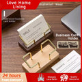 Solid Walnut Business Card Holder
