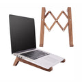 Solid Walnut Folding Travel Laptop Stand Trade Pack of Fifty
