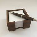 Solid Walnut Memo Block Holder