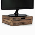 Solid Walnut Monitor Riser with Drawer Trade Pack of Twenty