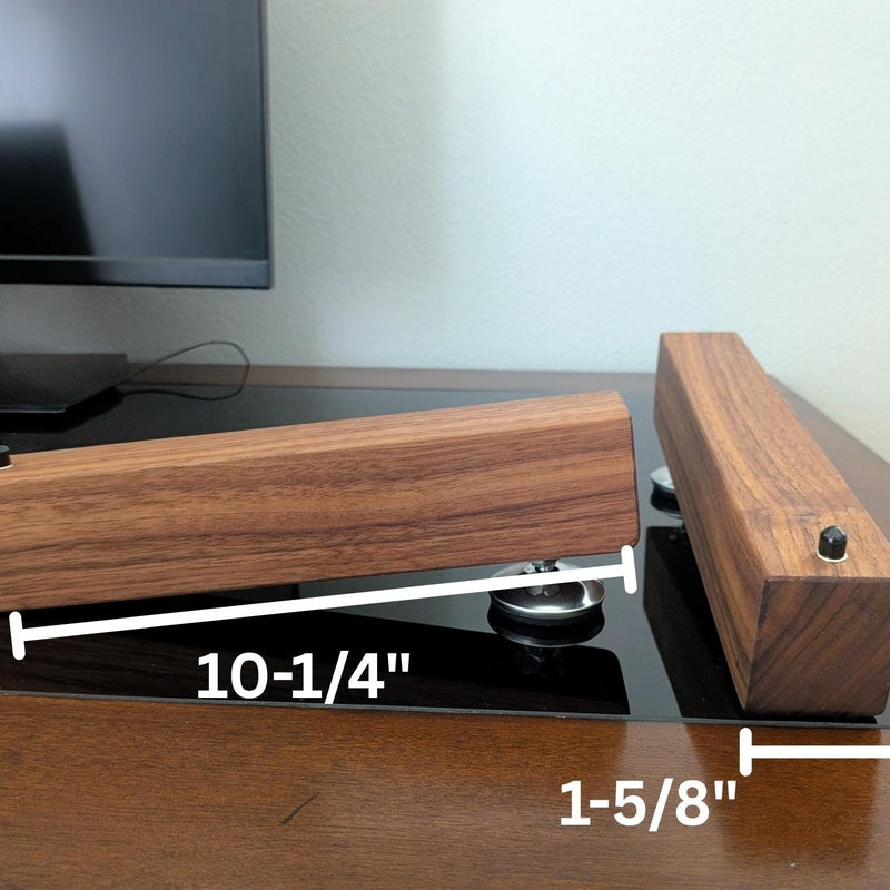 Solid Walnut Sit Stand Laptop Riser Trade Pack of Twenty
