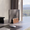 Solid Walnut Vertical Laptop Stand
