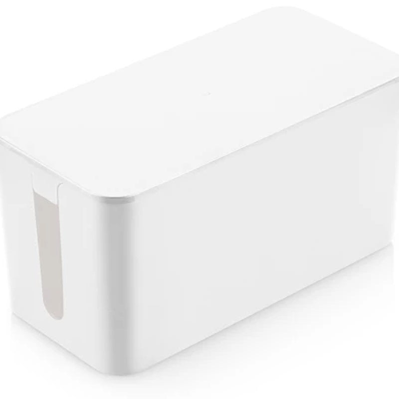 Warm White Steel Cable Box Small