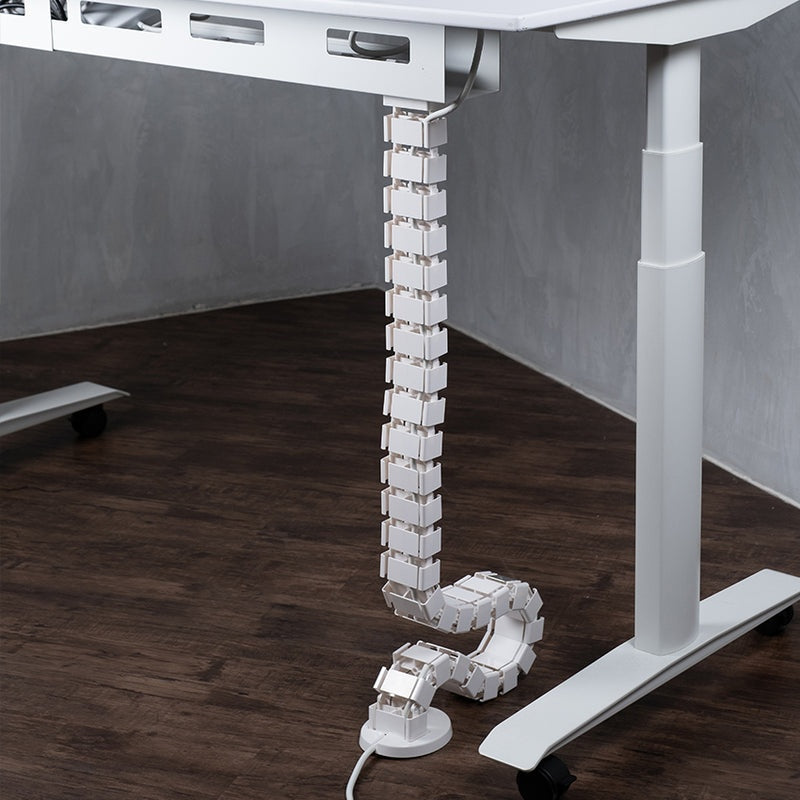 Warm White Steel Cable Management Spine