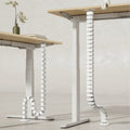 Warm White Steel Cable Management Spine Trade Pack of Fifty