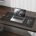 Wool Felt Desk Mat Charcoal